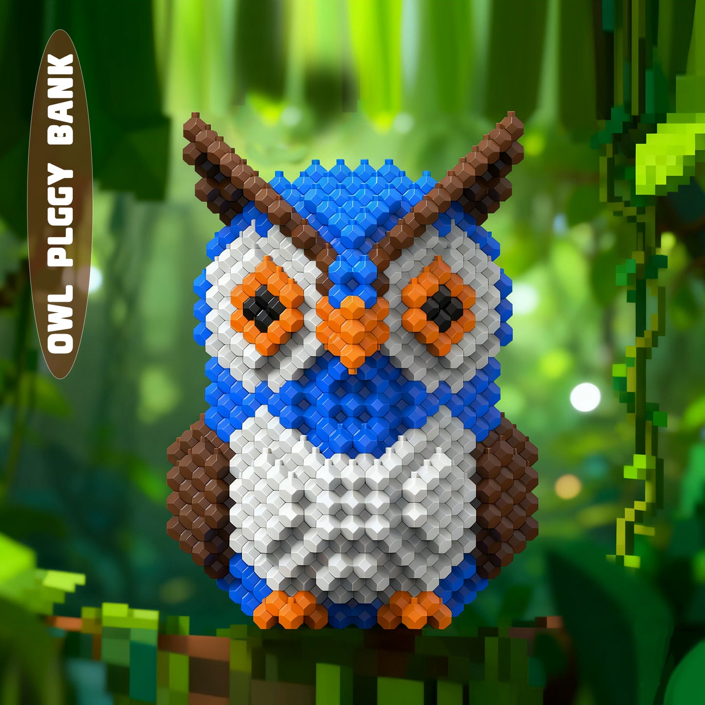 KADELE Owl Building Block Set, 548 Pieces, Adults Challenging STEM Block Decorations, Miniature 3D Educational Toys for Ages 16 and Above