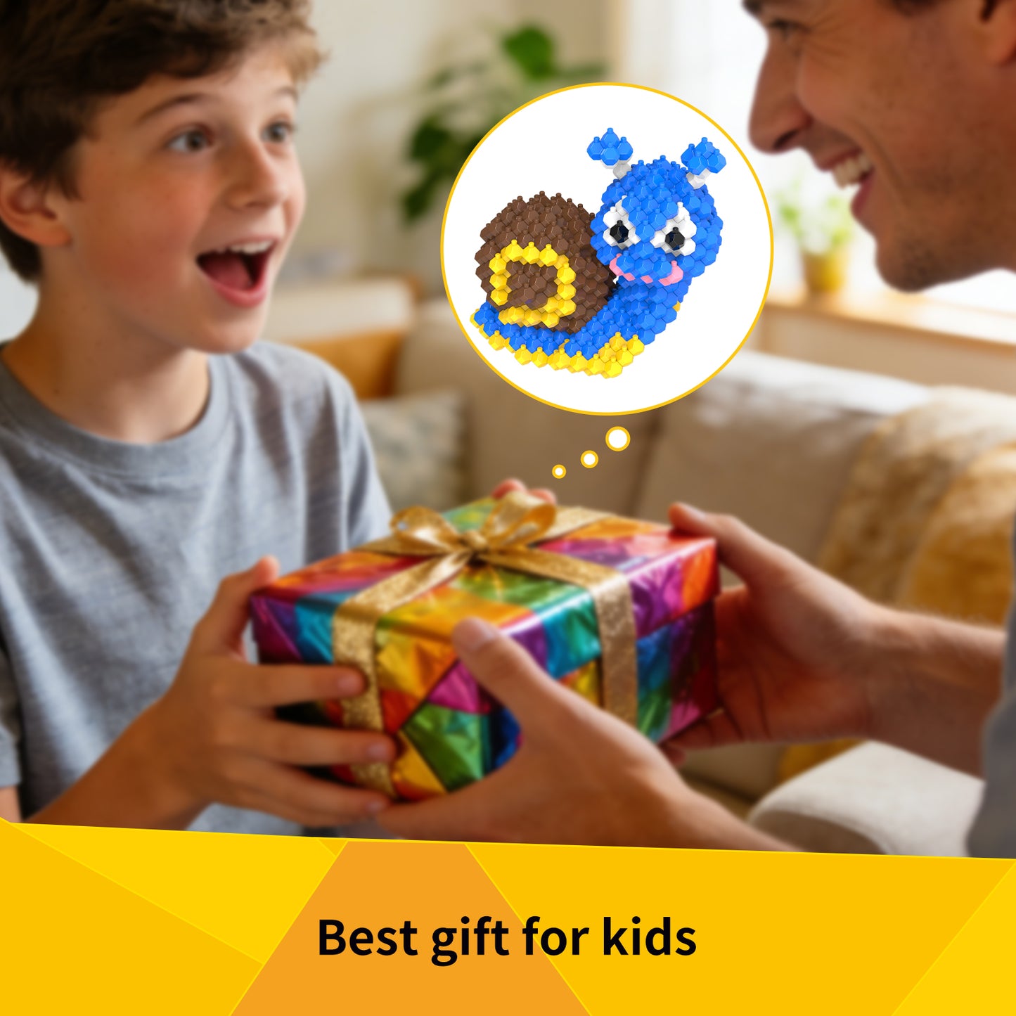 KADELE Snail Building Sets,225 Pieces Extremely Challenging STEM Building Blocks Toy for Ages 12+,Educational Learning, Family Fun & Creative Development Activity Kit