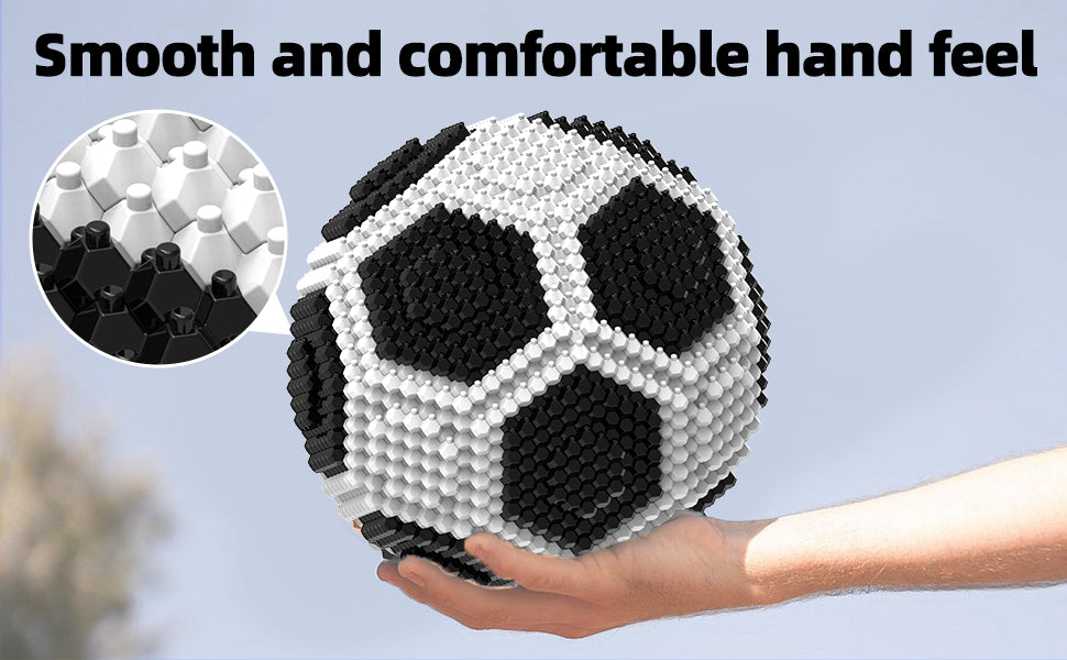 Soccer Building Block Set, Adults challenging STEM Block Decorations, Miniature 3D Educational Toys for Ages 18 and Above, (921 Pieces)