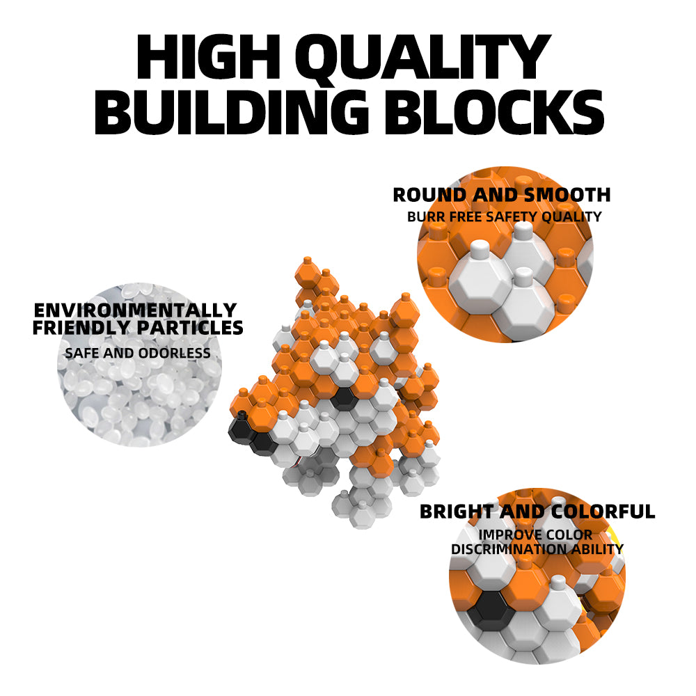 KADELE Ensemble de construction de chiens mignons, blocs de construction STEM extrêmement difficiles pour adultes et enfants, jouets éducatifs micro 3D pour garçons et filles de 8 ans et plus, 6 chiens mignons (568 pièces)