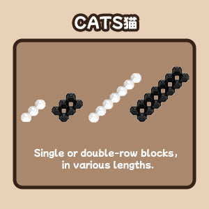 KADELE Cat Building Animal Sets, 370 Pieces Extremely Challenging STEM Building Blocks Decor for Adults Kids, Micro 3D Educational Toys for Boys Girls Ages 12 and Up, Siamese Cat