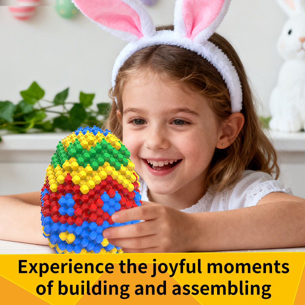 KADELE Easter Egg Building Animal Sets, Extremely Challenging STEM Building Blocks Decor for Adults Kids, Micro 3D Educational Toys for Boys Girls Ages 14 and Up 636 Pieces